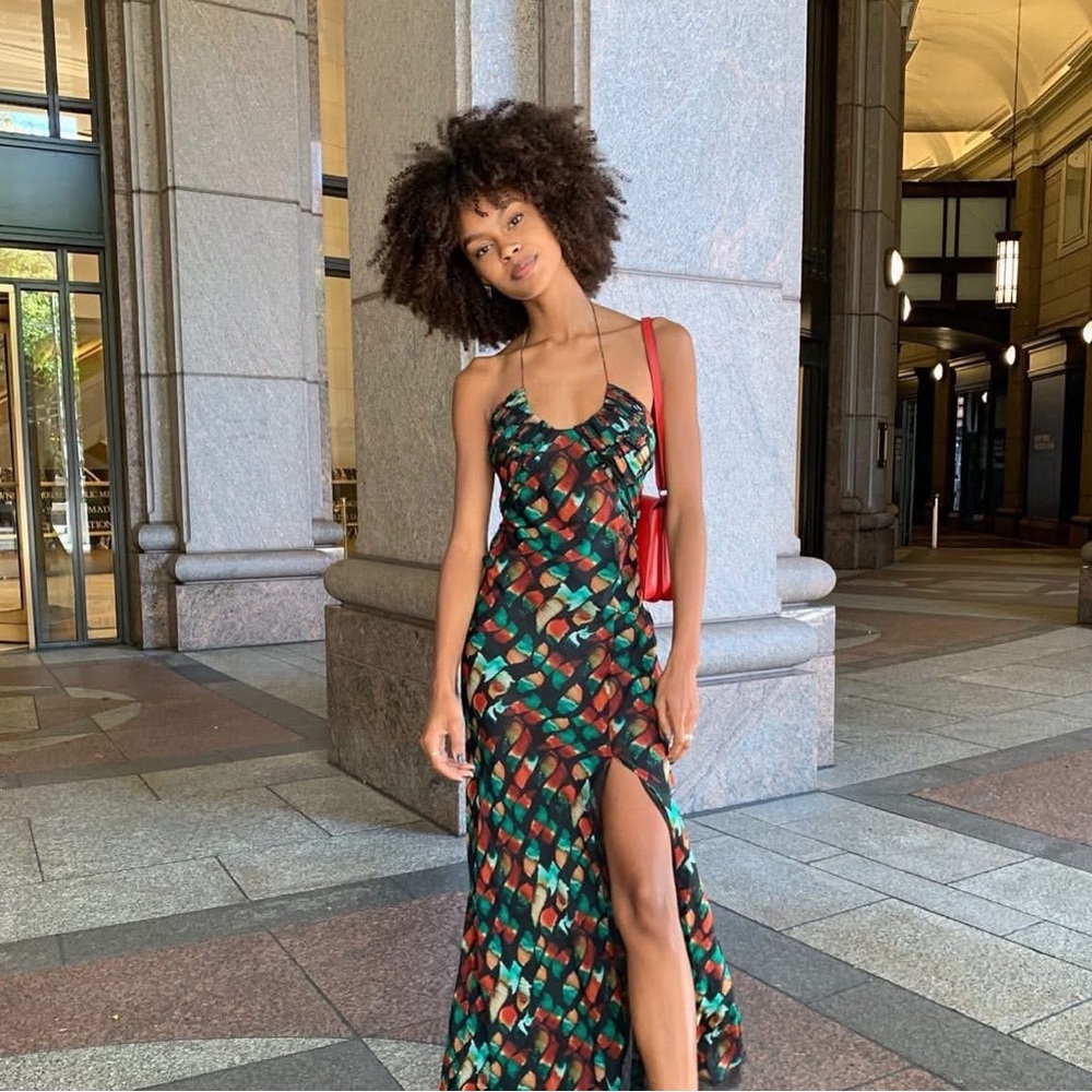 Rat and boa Nirvana dress